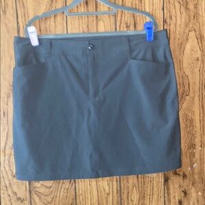 Eddie Bauer Gray Mini Pencil Skirt Athletic Style